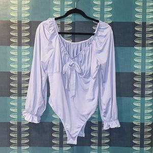 SHEIN Plus-Sized Sweetheart Bodysuit